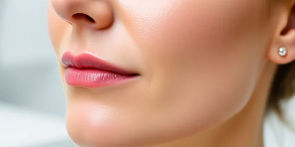 An expert performs Fadenlifting Zürich for natural facial rejuvenation, enhancing skin firmness with minimal invasiveness, emphasizing facial features and care.