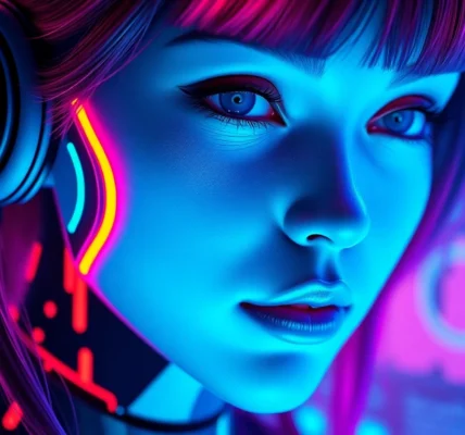 An engaging scene depicting a sexy AI character for nsfw ai chat, emphasizing intimacy and realism for screen readers.