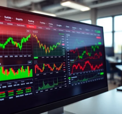 Latest Stock Market News showing real-time data and financial news headlines for informed